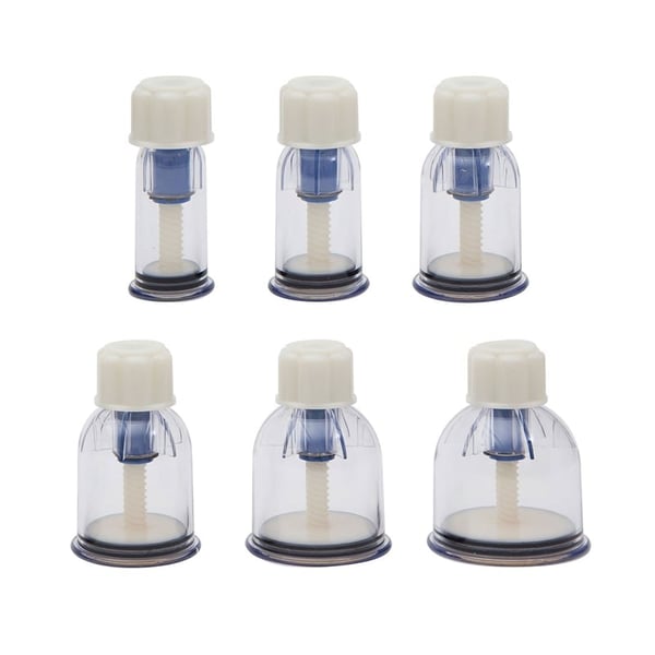 Maletín de ventosas magnetizadas (seis unidades): Genera gran congestión sanguínea