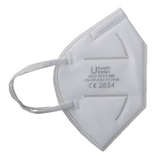 Mascarillas FFP2 con certificado europeo CE (embolsadas individualmente - caja de 50 unidades)