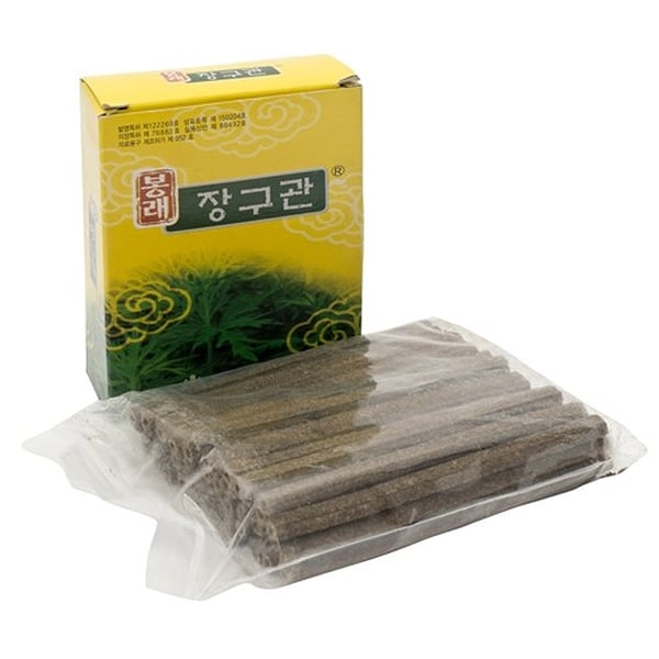 Moxa hueca larga con ajo y jengibre