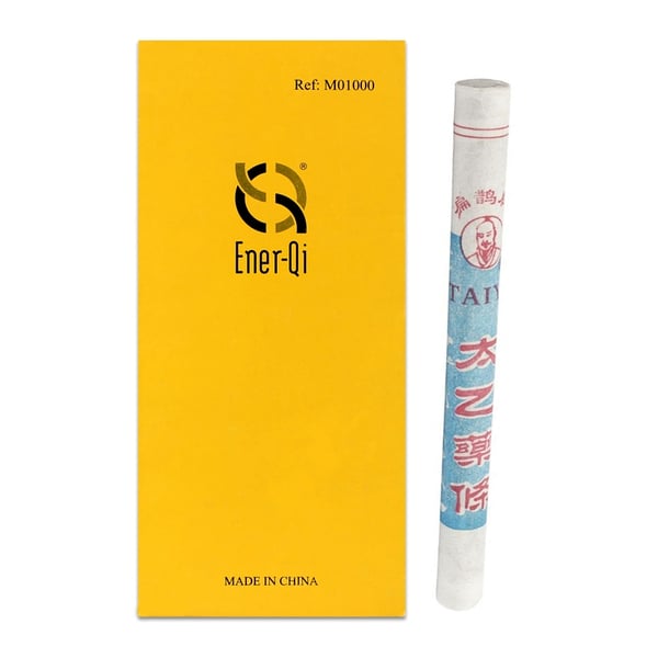 Moxa en puro de mezcla con humo Tai yi Ener-Qi (10 unidades): Ideal para moxibustión indirecta