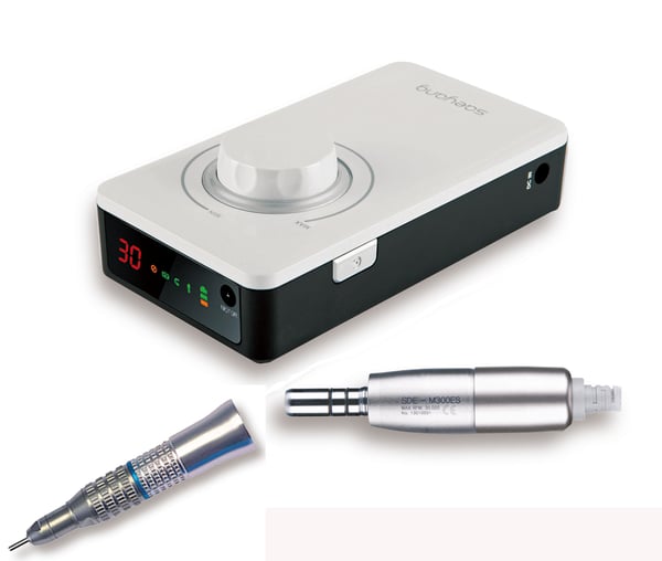 Micromotor marat.port.k38 sin pedal+motor m300es+pm es6+bolsa y cint.