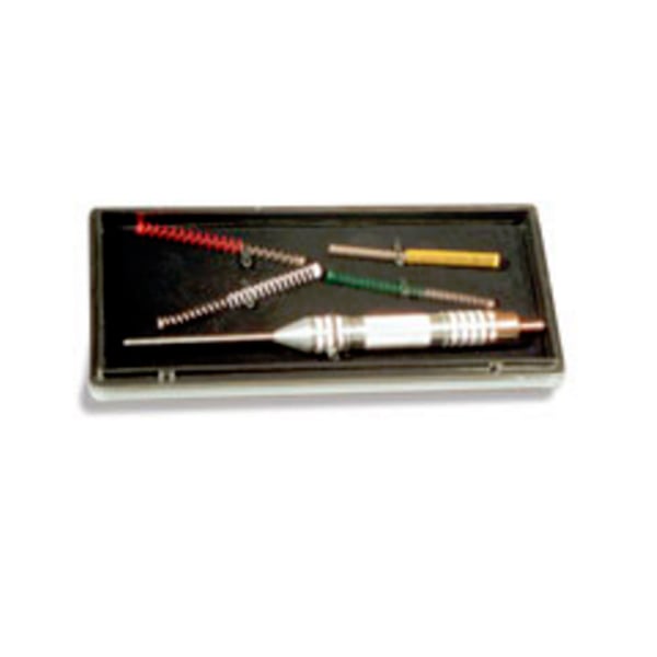 Palpador para auriculoterapia y estimulador retráctil modulable con cinco presiones