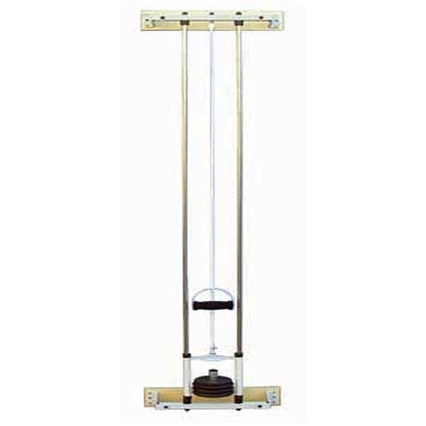 Juego de poleas simple de pared para ejercicios con las extremidades superiores