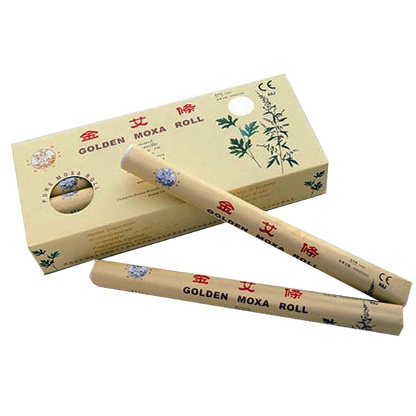 Puro de moxa de artemisa Argy Golden: Calidad superior (10 unidades)