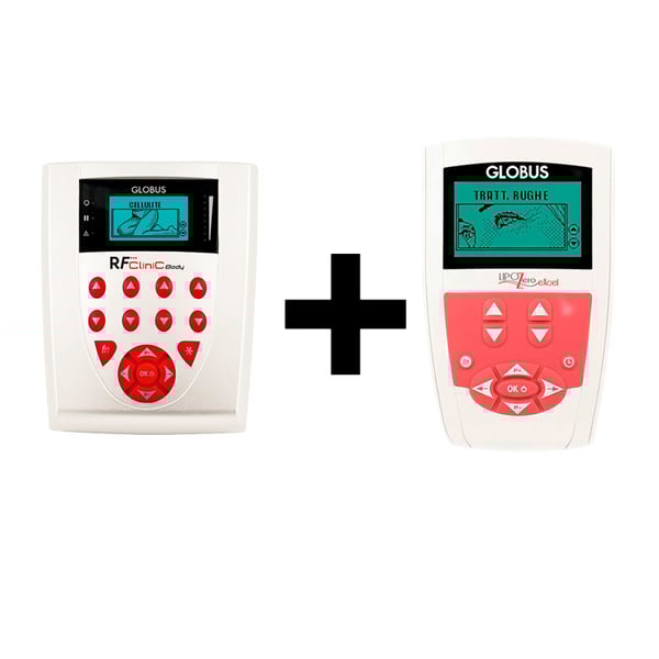 Combo Eternity: Radiofrecuencia Globus Clinic Body + Cavitación Estética Lipozero Excel