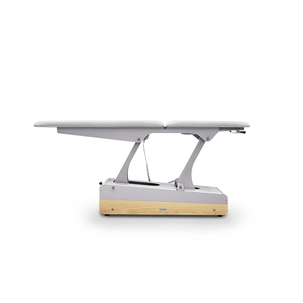 Camilla eléctrica SWOP 2L SOFT Starter Massage: dos cuerpos, multidisciplinar, tapizado sin costuras y más suave, motor para regular altura y ruedas escamoteables