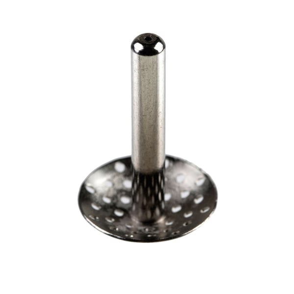 Sujetador moxa forma seta con orificio central: Mejor combustión y distribución del calor