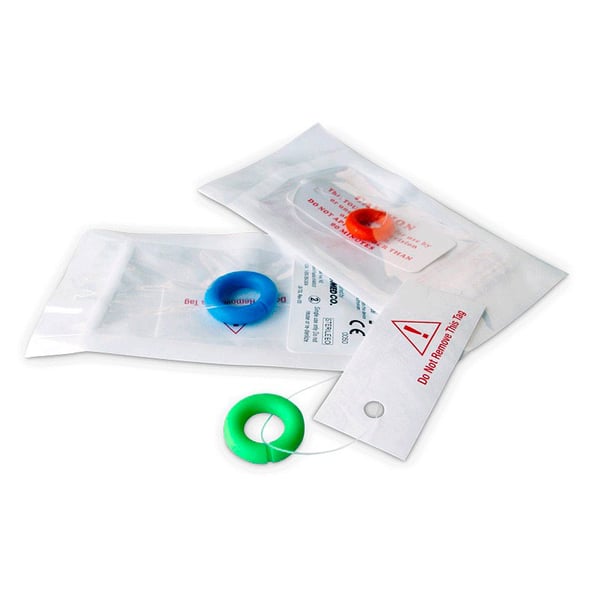 Torniquete circular verde grande (anillo circular tourni-cot): pack de 5 unidades