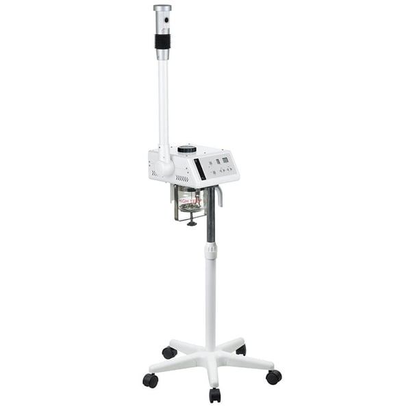 Vaporizador con ozono digital de alta gama H-Two: Ideal para tratamientos faciales (capacidad 0,7 litros)