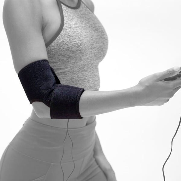 Acuelbow Wrap Hidow: Funda de codo para tratamientos de electroterapia con dispositivos Tens-EMS Hidow