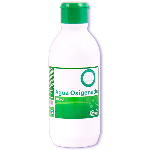 Agua oxigenada de 10 volúmenes - 1 Litro (3%)
