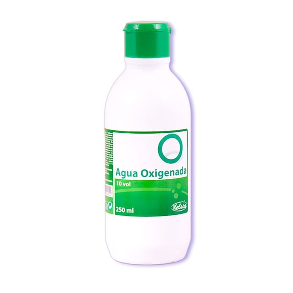 Agua oxigenada de 10 volúmenes - 250 ml (3%)