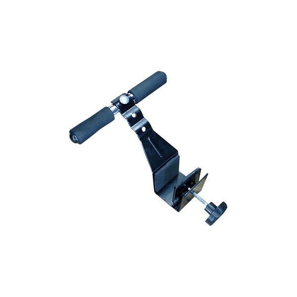 Apoyo metálico para realizar abdominales