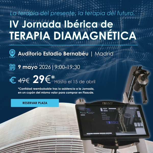 IV Jornada Ibérica de Terapia Diamagnética (España y Portugal) - 9 mayo 2026 - Auditorio Estadio Bernabéu - PRESENCIAL - MADRID