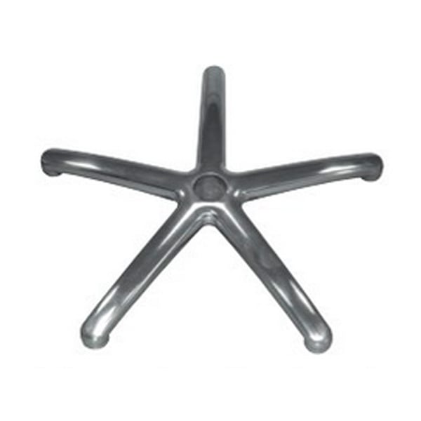 Base Kyoto aluminio pulido 49 cm para Ruedas con Perno 11 cm