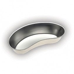 Batea Arriñonada o Riñonera de acero inoxidable Kinefis (medida 24 cm)