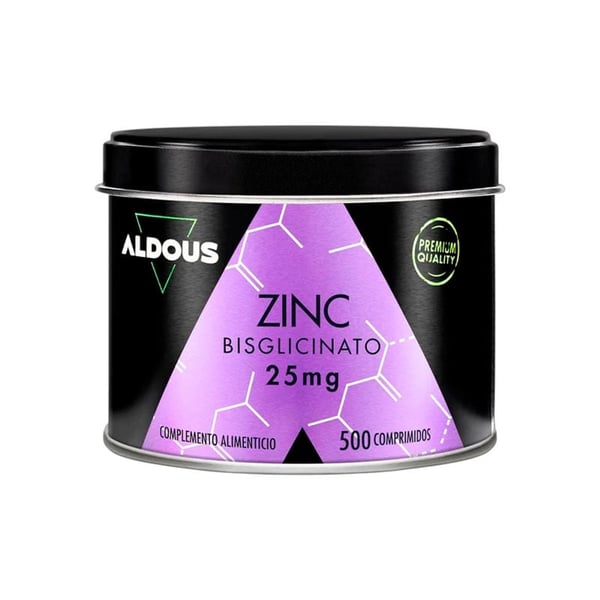 Bisglicinato de Zinc Aldous (500 comprimidos)