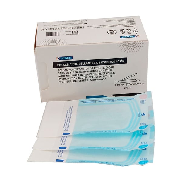 Bolsas autoadhesivas para esterilizar (200 uds)