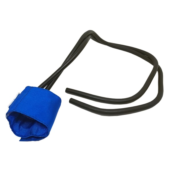 Brazalete para tensiómetro Riester, azul, neonatos. Especial para niños. 15,5 x 5 cm (2 tubos)