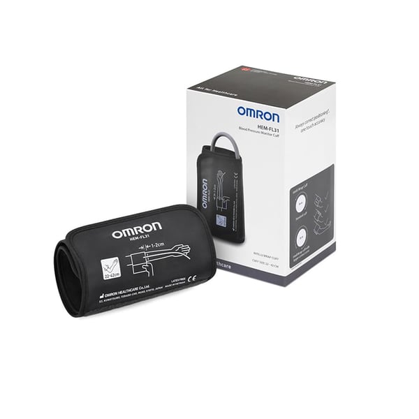 Manguito Omron Intelli Wrap Cuff: Garantiza mediciones más precisas (medida: 22 - 42 cm)