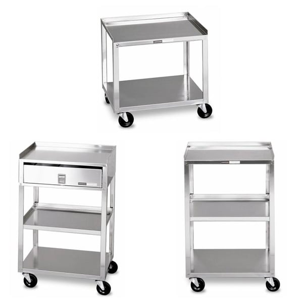 Carros de acero inoxidable para Hydrocollator