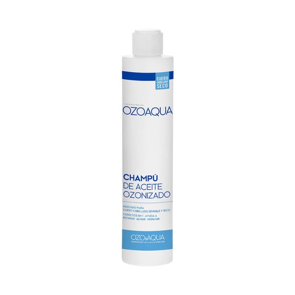Champú de Aceite Ozonizado Cuero cabelludo seco y cabello largo 250ml