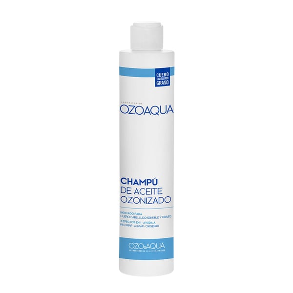 Champú de Aceite Ozonizado Cuero cabelludo sensible y graso 250ml