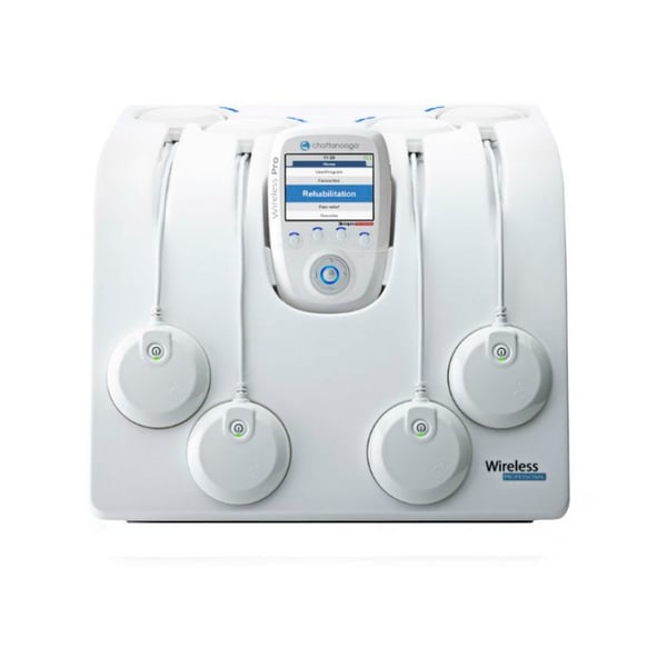 Electroestimulador inalámbrico wireless Pro Full: 4 módulos y 2 mandos