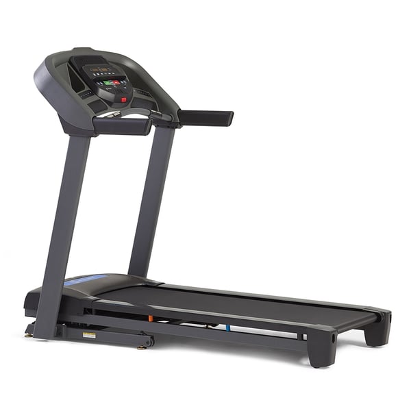 Cinta de correr plegable Horizon Fitness T101: hace que sea fácil empezar y tener un entrenamiento de mejor calidad y más inteligente