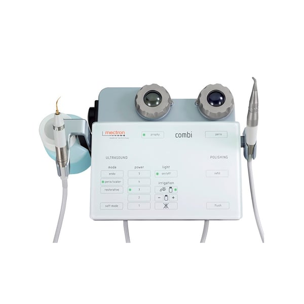 Combi Touch Perio: Aeropulidor y ultrasonidos en un mismo dispositivo con más de 50 insertos