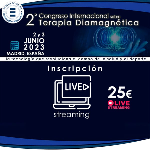 II Congreso Internacional sobre Terapia Diamagnética: ENTRADA STREAMING
