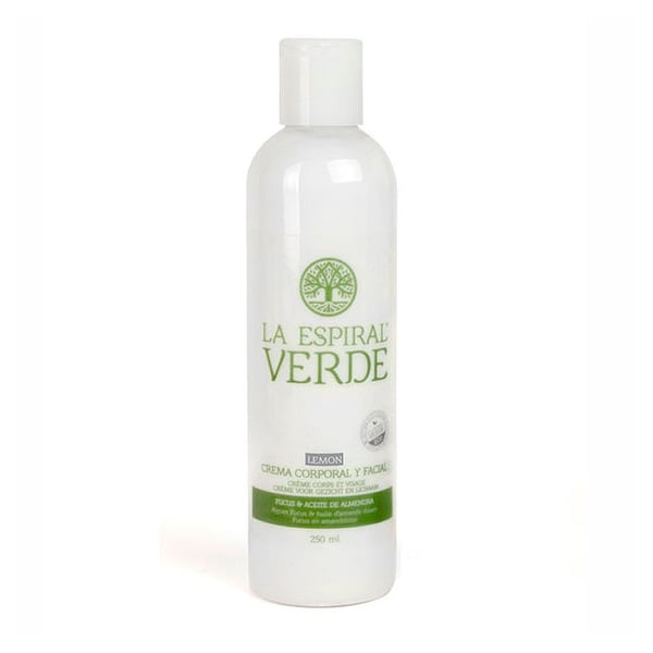 Crema Algas Facial y Corporal de Limón. Espiral Verde 250 ml: Hidratación, cuidado y protección de la piel