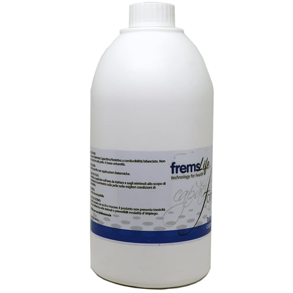 Crema de diatermia capacitiva / resistiva con conductividad equilibrada para dispositivo Emotion Tecar (1 litro)