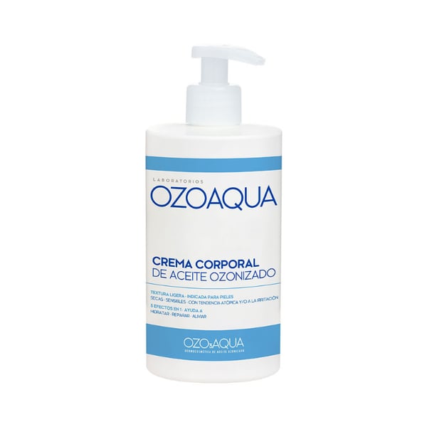 Crema corporal de Aceite ozonizado reparadora e hidratante 500ml