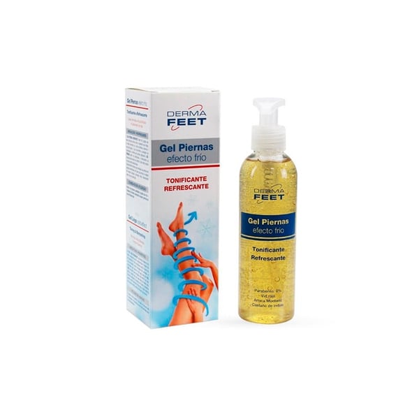 Gel para piernas efecto frio tonificante y refrescante