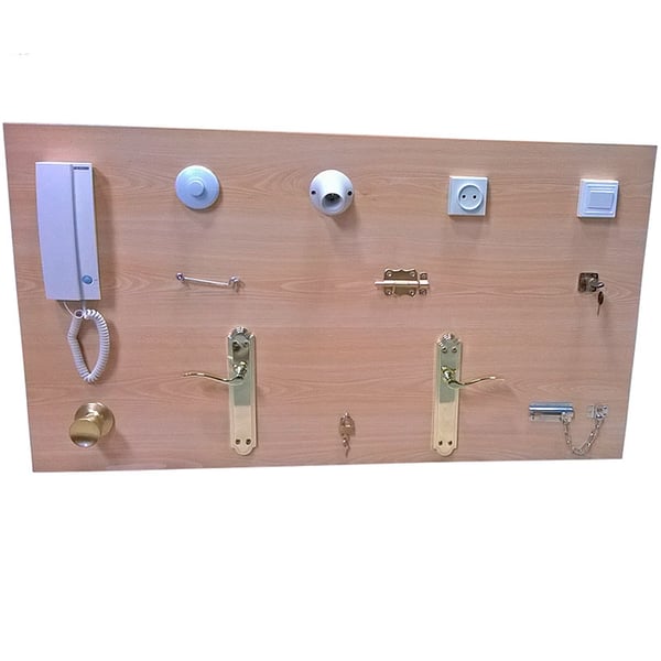 Cuadro de actividades fijo de la vida diaria: ideal para ejercicios de mecanoterapia