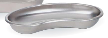 Cubeta forma riñón, acero inox., 20x11x3,5 cm. (IN-20.150)