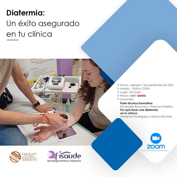 DIATERMIA: Un éxito asegurado en tu clínica - VÍA ZOOM - 7-09-2024