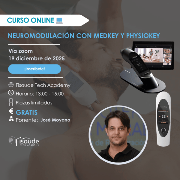 CURSO FORMATIVO DE NEUROMODULACIÓN NO INVASIVO CON MEDKEY Y PHYSIOKEY - VÍA ZOOM - GRATIS - 19 Diciembre 2025