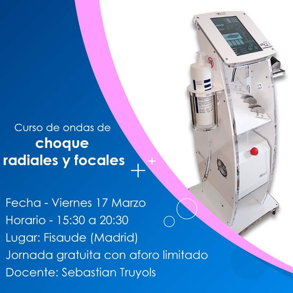 CURSO DE ONDAS DE CHOQUE RADIAL Y FOCAL - PRESENCIAL - 17 MARZO 2023