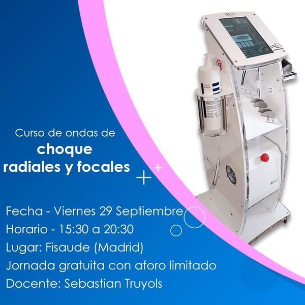 CURSO DE ONDAS DE CHOQUE RADIAL Y FOCAL - PRESENCIAL - 29 SEPTIEMBRE 2023