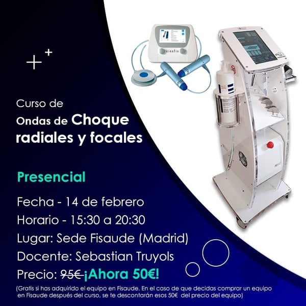 CURSO DE ONDAS DE CHOQUE RADIAL Y FOCAL - PRESENCIAL - 14 FEBRERO 2025