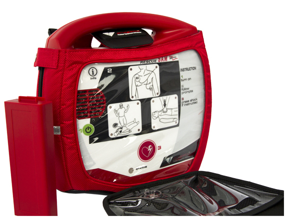 Desfibrilador externo semiautomático Rescue Sam