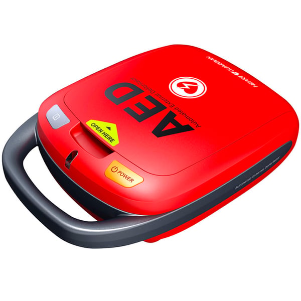 Desfibrilador semiautomático Heart Guardian HR-501: Electrodos compatibles adulto/pediátrico, autodiagnóstico automático y conexión Bluetooth