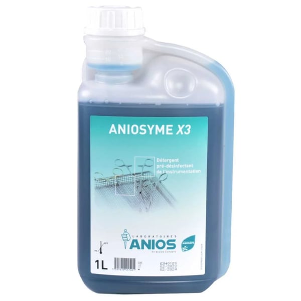 Desinfectante para instrumental ANIOS Aniosyme X3 1 litro