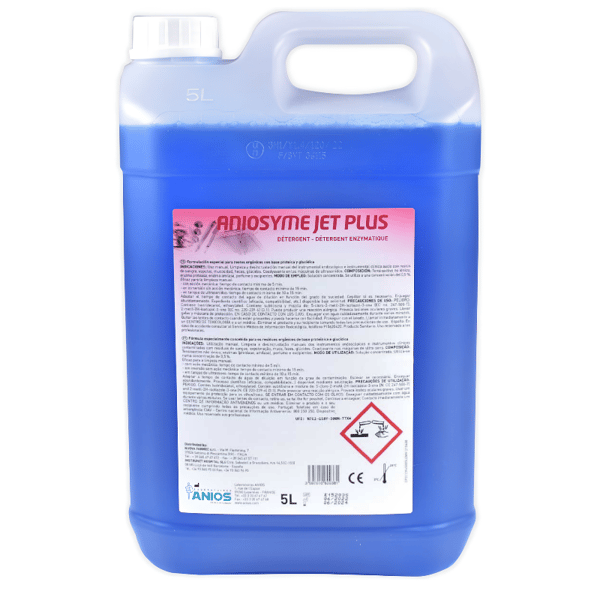 Detergente Enzimático para instrumental ANIOS Aniosyme Jet Plus de 5 Litros