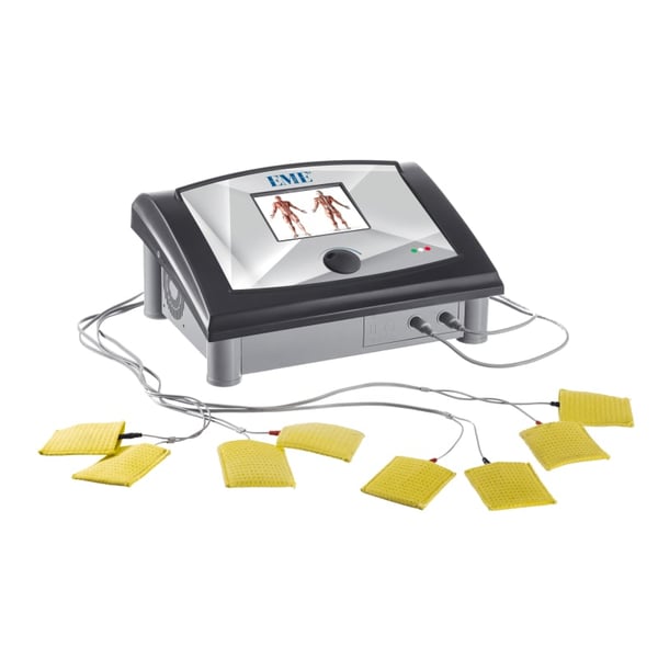 Electroestimulador Therapic 9400: Aparato para electroterapia de baja frecuencia y media frecuencia de cuatro canales. Línea Prestige