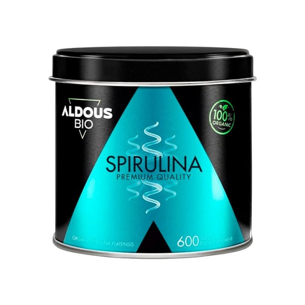 Espirulina Ecológica Aldous (600 Cápsulas)