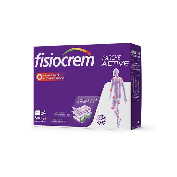 Fisiocrem Parche Active: Tecnología de microcorrientes para aliviar el dolor
