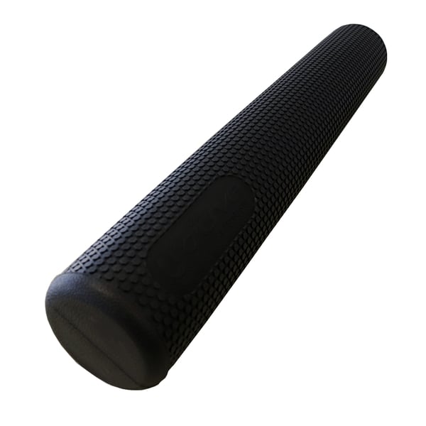 Cilindro foam O'Live: Ideal para pilates (14,5cm x 91cm) (Color negro)